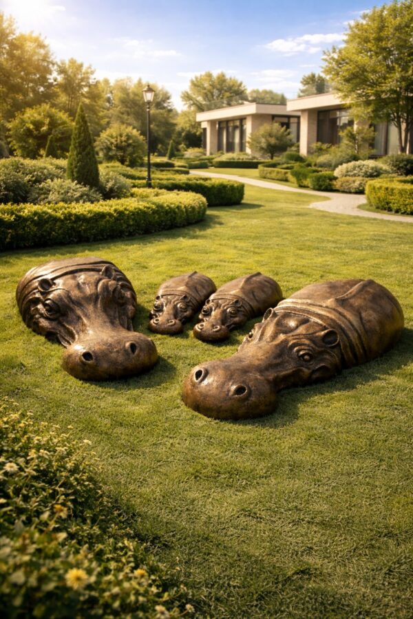 Семья бегемотов