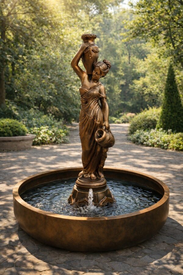 Фонтан Девушка с кувшином