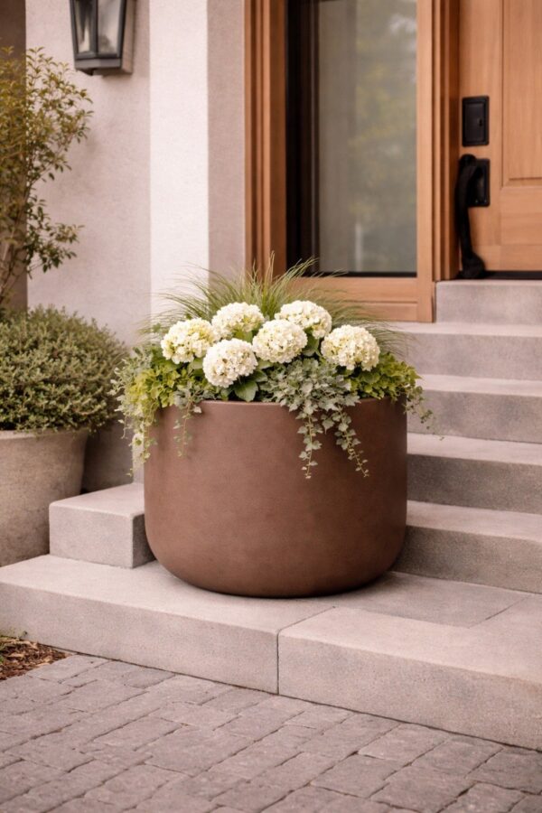 Alternative view of Кашпо Даллас Ø40 H40 см